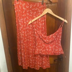 Abercrombie & Fitch skirt and top set